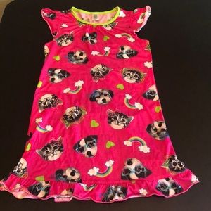 Dog and cat nightgown